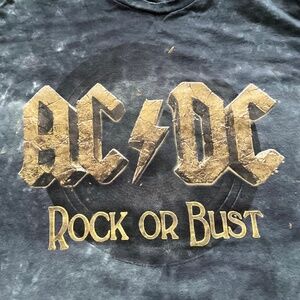 AC/DC ROCK OR BUST 2015 Tour merchandise Official licensed product! Ladies Large